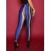 Lace-Up Stripe High Waist Women's Leggings