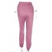 Stripe Print Women's Casual Pants