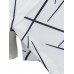 Asymmetric Lines Print Women's Shorts