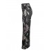 Floor Length Random Print Women's Casual Pants