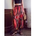 Geometric Printed Loose Women's Haren Pants