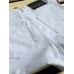 Denim Pure White High Waist Women's Shorts