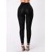 Women's Bandage Hollow Out Leggings