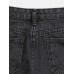 Ripped Embroidery Denim Women's Shorts