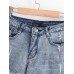 Retro Ripped Denim Women's Shorts