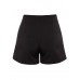 Tie Waist Scallop Edge Women's Shorts