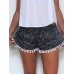 Women's Cute Tassel Beach Shorts