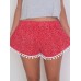 Women's Cute Tassel Beach Shorts