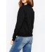 Front Zipper Round Neck Jacket