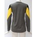 Color Block Round Neck Casual T-shirt