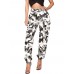 Low waist Camouflage Print Casual Pants