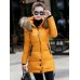 Hooded Zipper Pocket Mid-Length Cotton Overcoat