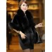 Faux Fur Patchwork Loose Women's Cape