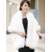 Faux Fur Patchwork Loose Women's Cape