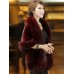 Faux Fur Patchwork Loose Women's Cape