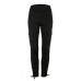 Lace-Up Plain Patchwork Women's Leggings