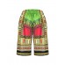 Dashiki Pocket Loose Colorful Women's Shorts