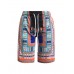 Dashiki Pocket Loose Colorful Women's Shorts