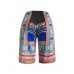 Dashiki Pocket Loose Colorful Women's Shorts