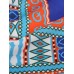 Dashiki Pocket Loose Colorful Women's Shorts