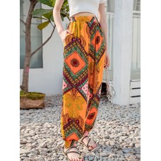 Bohemia Printed Loose Women's Haren Pants