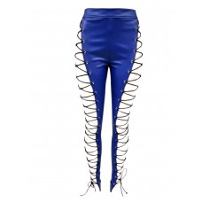 Bandage Sexy High Waist Women's Casual Pants