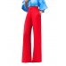 Floor Length Pocket Women's Casual Pants