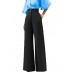 Floor Length Pocket Women's Casual Pants