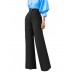 Floor Length Pocket Women's Casual Pants