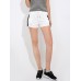 Contrast Drawstring Women's Casual Shorts