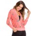 Printing Zipper  Loose Jacket