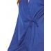 Irregular V-Neck Solid Color Jumpsuits