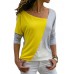 Irregual Color Block T-shirt