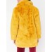 High Quality Pure Color Faux Fur Women's Overcoat