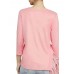 Patchwork Casual Scoop Loose Long Sleeve T-shirt