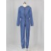 Denim Slim Women's Jumpsuits