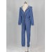 Denim Slim Women's Jumpsuits