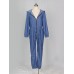 Denim Slim Women's Jumpsuits