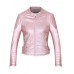 Zipper Slim PU Short Long Sleeves Jackets