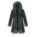 European-American Autumn and Winter with Cap Women's Cotton Coat