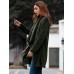 Solid Color Lapel Collar Overcoat