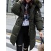 Loose Winter Thicken Cotton Hooded Coat