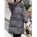 Loose Winter Thicken Cotton Hooded Coat