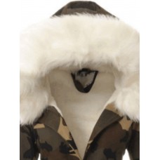 Women's Best Seller Long Sleeve Fur Collar Cotton Clothes